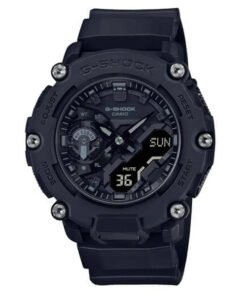 casio g-shock ga-2200bb-1adr black multi dial world time watch for mens