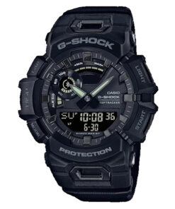 casio g-shock gba-900-1adr black resin bluetooth multi dial mens watch