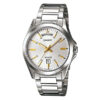 casio-mtp-1370d-7a2 silver dial silver stainless steel men's gift watch