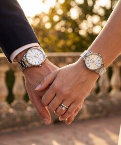 Alternative view of Original Casio Silver Anniversary Couple Watches Pakistan