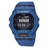 casio g-shock gbd-200-2dr blue resin strap training function dial mens wrist watch