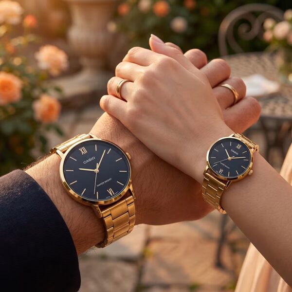 Premium Gold Couple Watches for Wedding Gift Pakistan