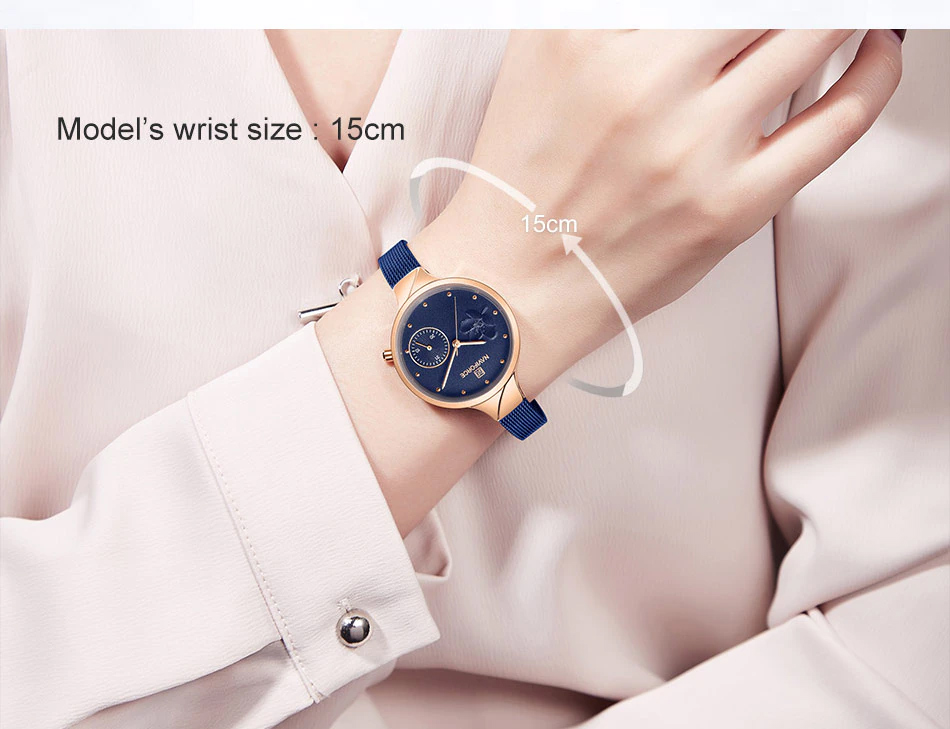 NaviForce NF5001 stylish ladies quartz wrist watch model display