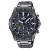 Casio-Edifice-EQS-930DC-1AV black stainless steel black chronograph carbon fiber dial men's watch