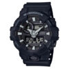 Casio-G-Shock-GA-700-1B black resin band black dial men's multi function sports wrist watch