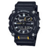 Casio-G-Shock-GA-900-1A black resin band black dial men's analog digital shock resistant watch