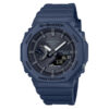 Casio-G-Shock-GA-B2100-2A blue resin band black dial analog digital wrist watch