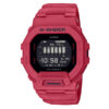 Casio-G-Shock-GBD-200RD-4DR red resin band square shape digital dial men's sports watch