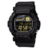 Casio-G-Shock-GD-350-1B black resin band digital dial men's watch