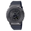Casio-G-Shock-GM-S2100B-8A black resin band black dual dial ladies wrist watch