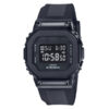 Casio-G-Shock-GM-S5600SB-1DR black resin band black dial ladies digital wrist watch