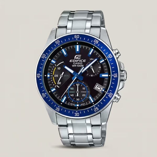 Casio Edifice EFV-540D-1A2V Black Dial Chronograph Watch