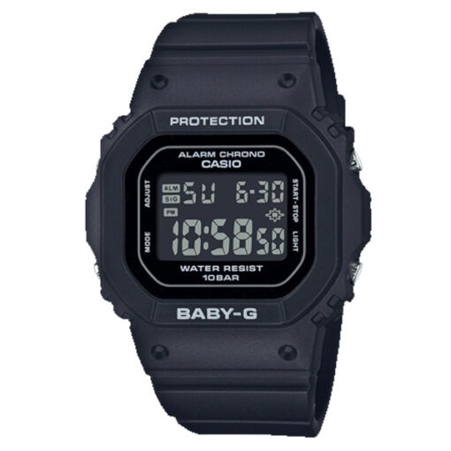 Casio G-Shock BGD-565-1 digital dial blue color resin band and case minimal design spoyts watch for men's