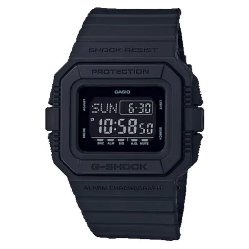 Casio G-Shock DW-D5500BB-1 blsack color watch square digital dial s[ports watch for gent's