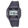 Q&Q ML01P105Y black resin band square dial men's digital sports watch