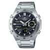 Casio Edifice EFV-C110D-1A3V silver stainless steel & black analog digital dial men's wrist watch