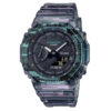 Casio G-Shock GA-2100NN-1A translucent black resin band & analog digital men's sports wrist watch