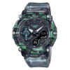 Casio G-Shock GA-2200NN-1A translucent resin band & analog digital black dial men's quartz wrist watch
