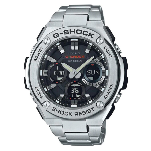 Casio G-Shock GST-S110D-1A Analog Digital Tough Solar Watch