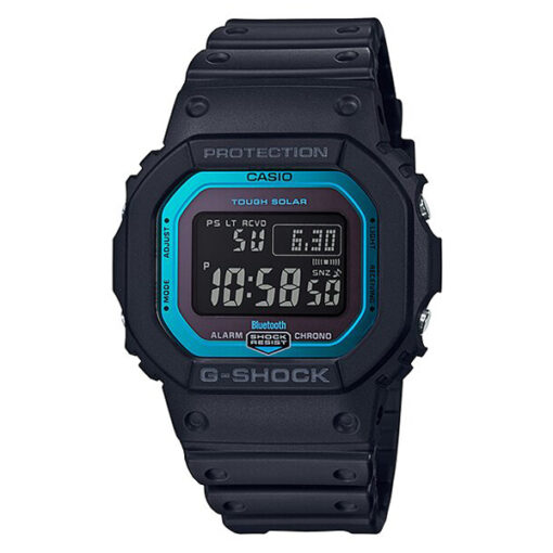 Casio G-Shock GW-B5600-2D black resin band digital sport tough solar wrist watch