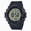 Casio AE-1500WHX-1A black Resin Band Big Dial Digital Sports Wrist Watch