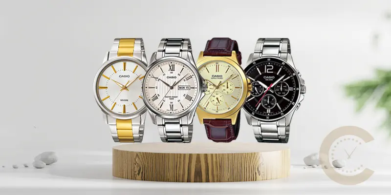 Casio men's wrist watches banner on Watch Centre online store