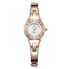 Rhythm L1301S12 rose gold stainless steel & white analog dial ladies classical watch
