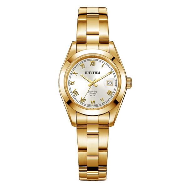 Rhythm RQ1614S05 Ladies Golden Chain Analog Gift Watch