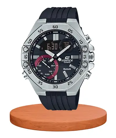 Edifice ECB-10P-1A Bluetooth smart phone link men's analog digital wrist watch