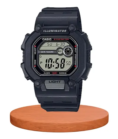 Casio W-737H-1A new youth sports digital wrist watch in black