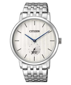 Citizen BE9170-56A silver stainless steel chain white analog dial men's quartz watch