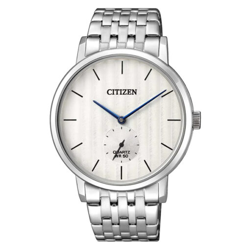 Citizen BE9170-56A silver stainless steel chain white analog dial men's quartz watch