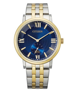 Citizen BE9176-76L two tone stainless steel chain blue analog dial men's luxury watch