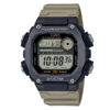 Casio DW-291HX-5AV khaki resin band & digital dial men's classic watch
