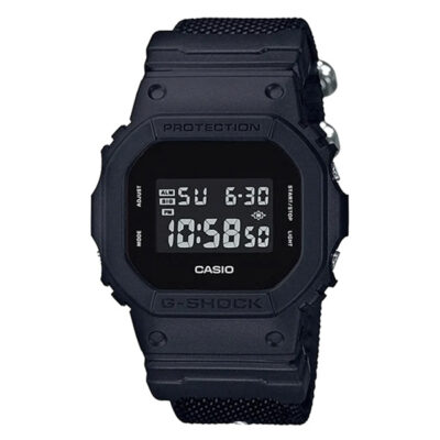 G-Shock DW-5600BBN-1 Black Square Digital Sports Watch