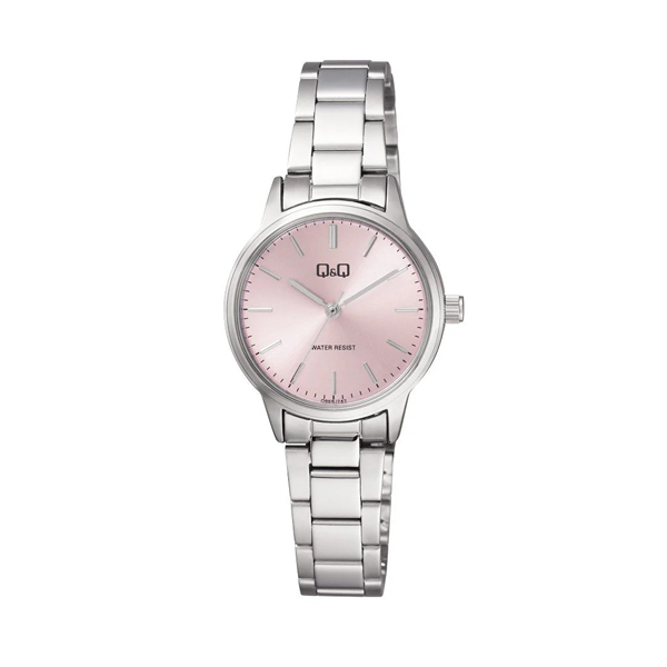Q&Q Q969J202Y Pink Dial Female Analog Dress Watch