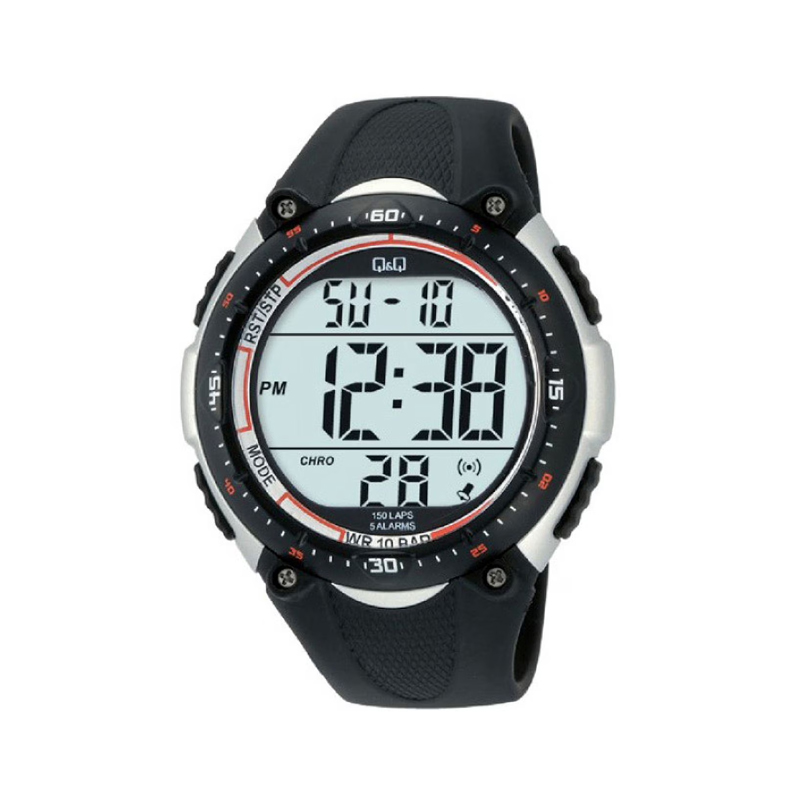 Q&Q M010J002Y-digital-mens-youth-resin-band-wrist-watch