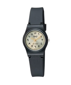 Q&Q-V28A-011VY-arabic-number-analog-golden-dial-women-wrist-watch
