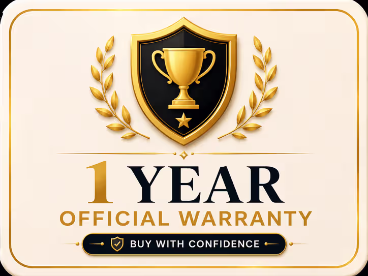 1 Year official Casio warranty from WatchCentre.PK