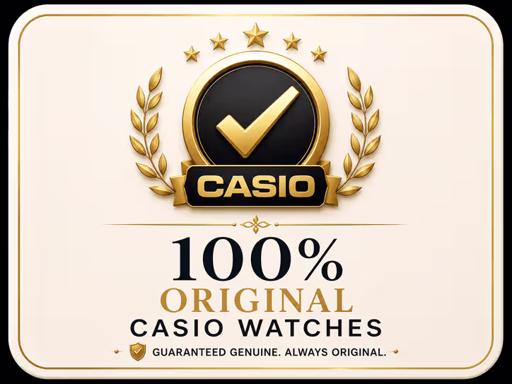 100% original Casio watches from WatchCentre.PK
