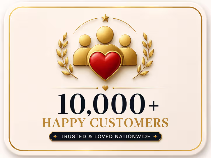 10,000 happy customers