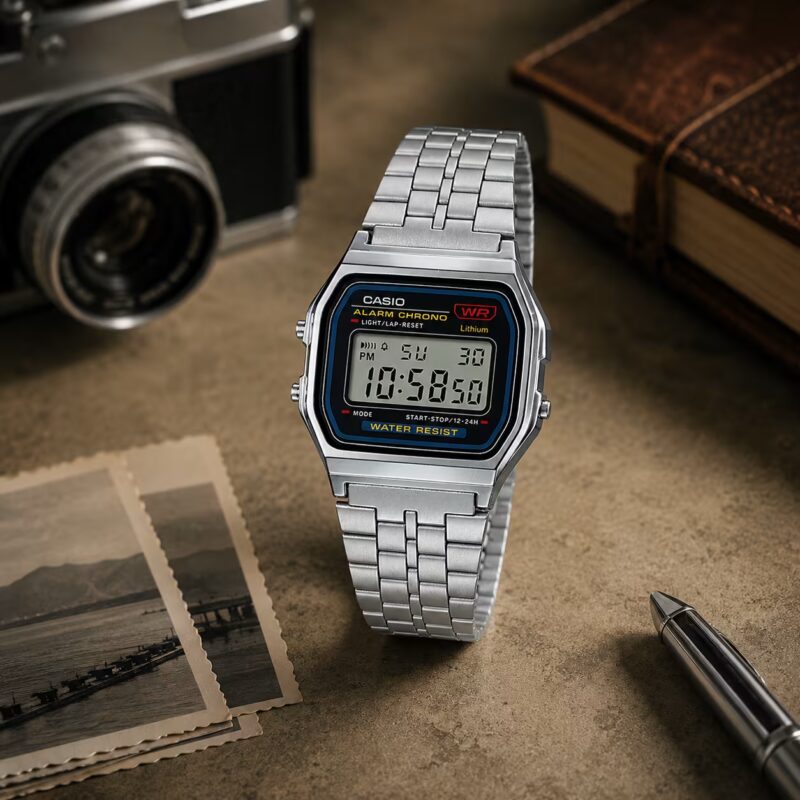 A159 silver classic Casio vintage digital watchcentre Pakistan