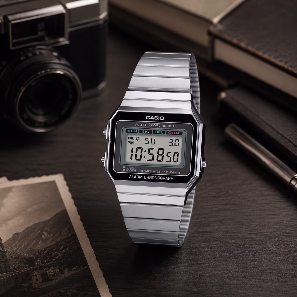 A700 Casio silver vintage digital watch Pakistan