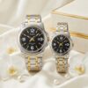 Luxury Casio Two-Tone Couple Watch Set | Premium Wedding Gift Watches Pakistan