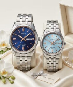Casio MTP 1335D 2A2 male watch and LTP 1335D 2A ladies watch gift set pakistan