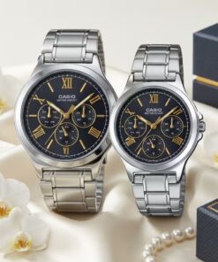 Casio Luxury Multifunction Couple Watch Set | Premium Wedding Gift Watches Pakistan