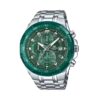 Casio Edifice EFR-539DE-3AV Chronograph Men's Watch Green Dial Stainless Steel | Original Edifice Pakistan
