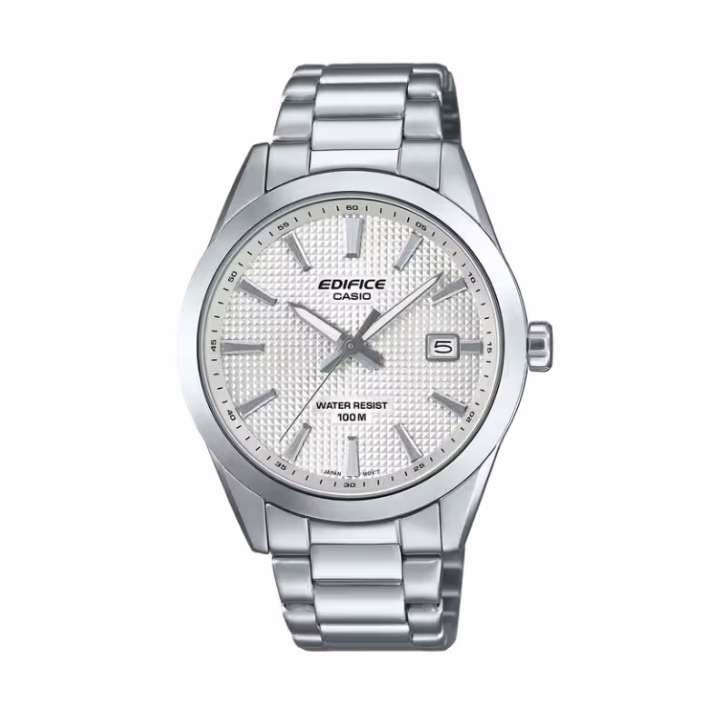 Casio Edifice EFV-160D-7AV Men's Watch Silver Dial Stainless Steel | Original Edifice Pakistan