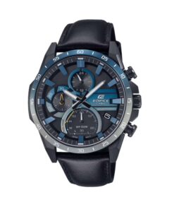 Casio Edifice EQS-940NL-1AV Solar Powered Chronograph Men's Leather Watch | Original Edifice Pakistan