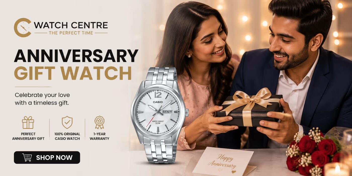 Anniversary Gift Watch Banner Watch Centre Pakistan